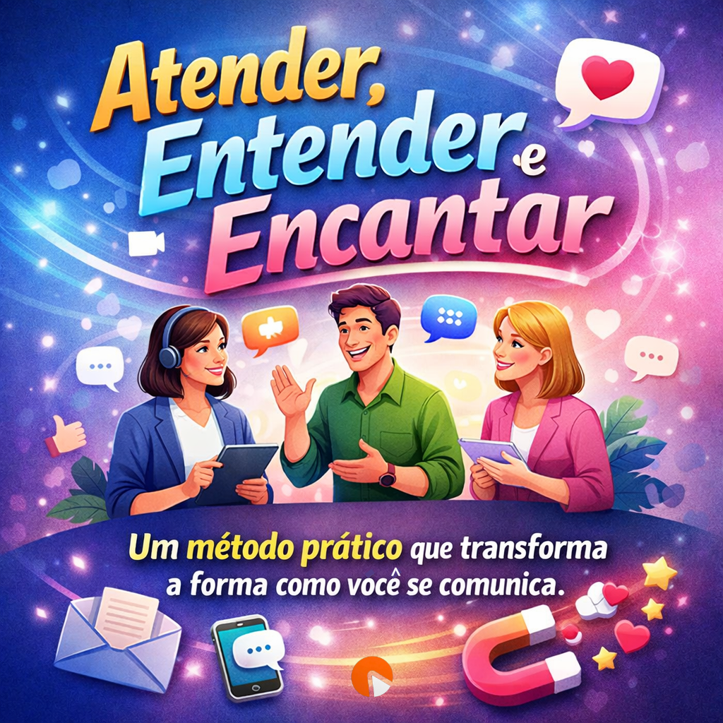 atender, entender e encantar